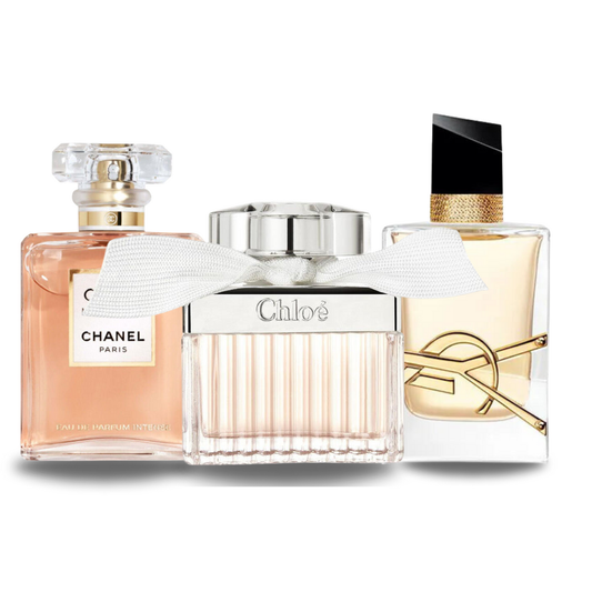 Sada 3 Parfémů | Chanel COCO MADEMOISELLE, Yves Saint Laurent LIBRE i CHLOÉ 100 ml